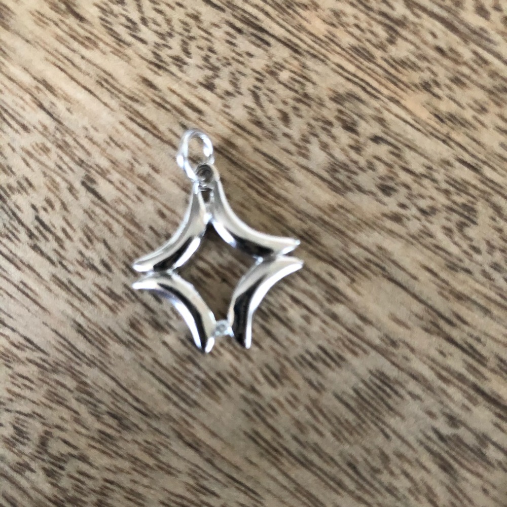 Belden Jewelers Sterling Silver Pendant w/ Diamond